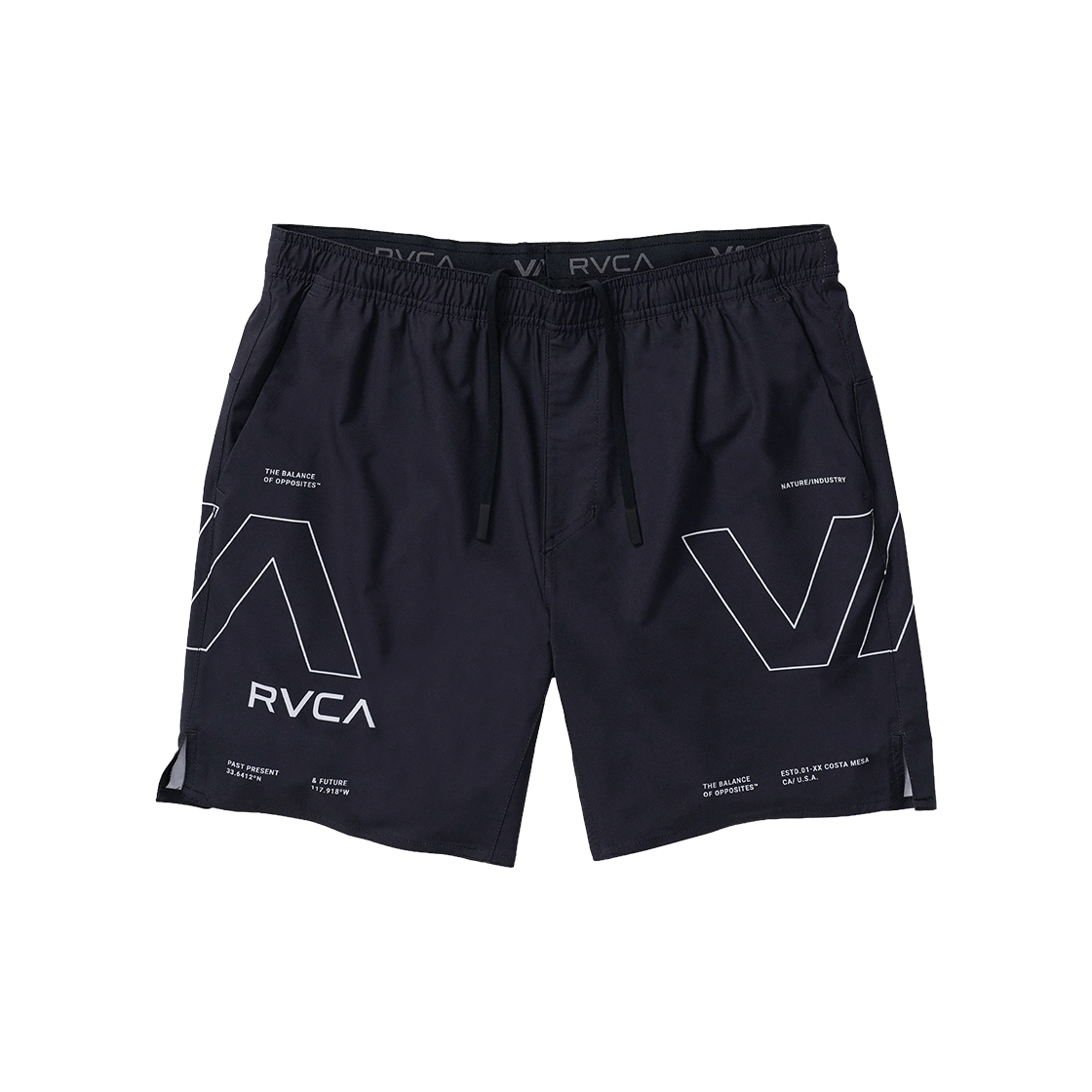 루카 남성 요거 2 IN 1 SHORT 17인치 쇼츠 (VG11WK043RVB)(RVCA Men Yogger 2 In 1 Short 17-Inch Shorts (VG11WK043RVB))