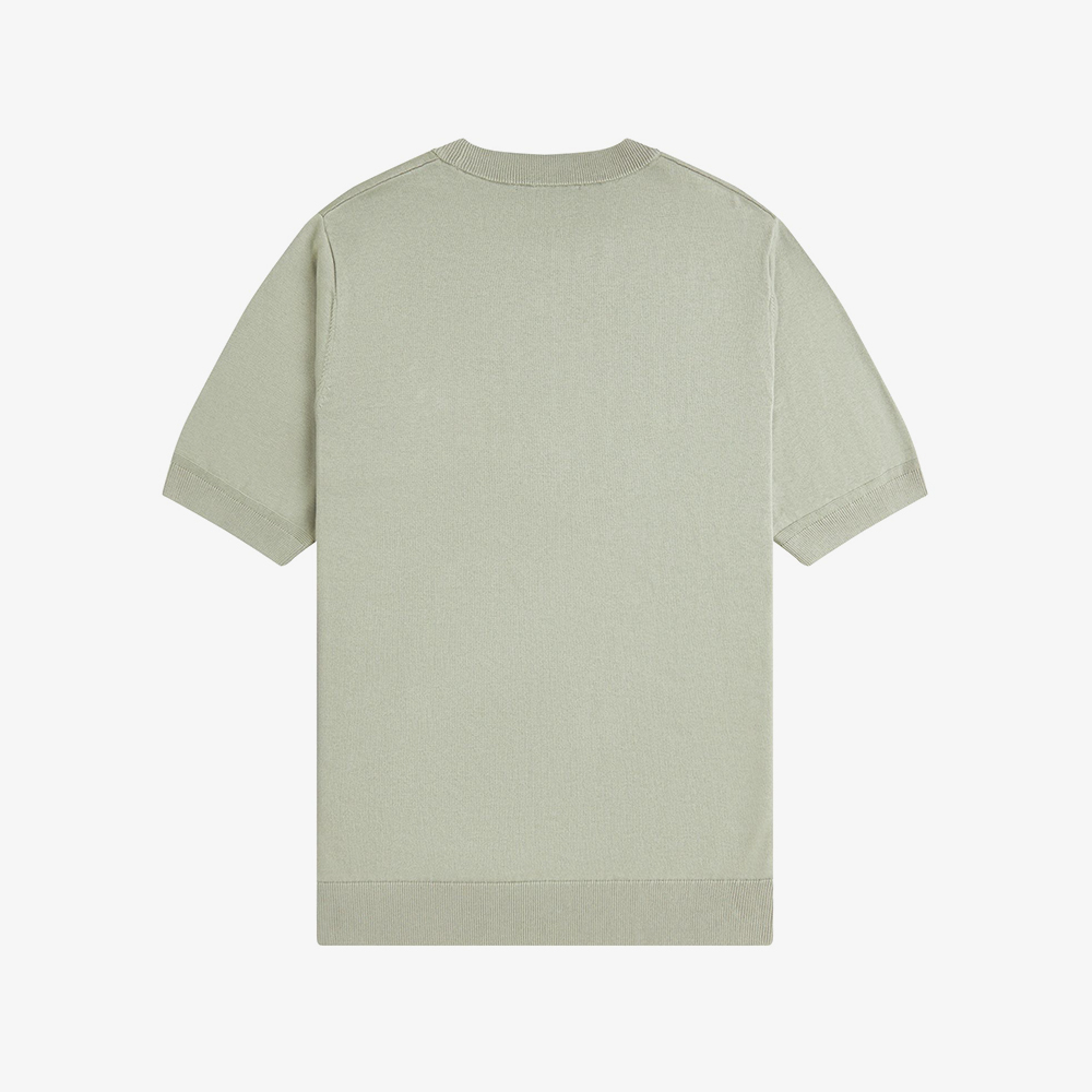 프레드페리 코튼 니트 티셔츠 시그래스(Fred Perry Cotton Knitted T-Shirt Seagrass) - 6