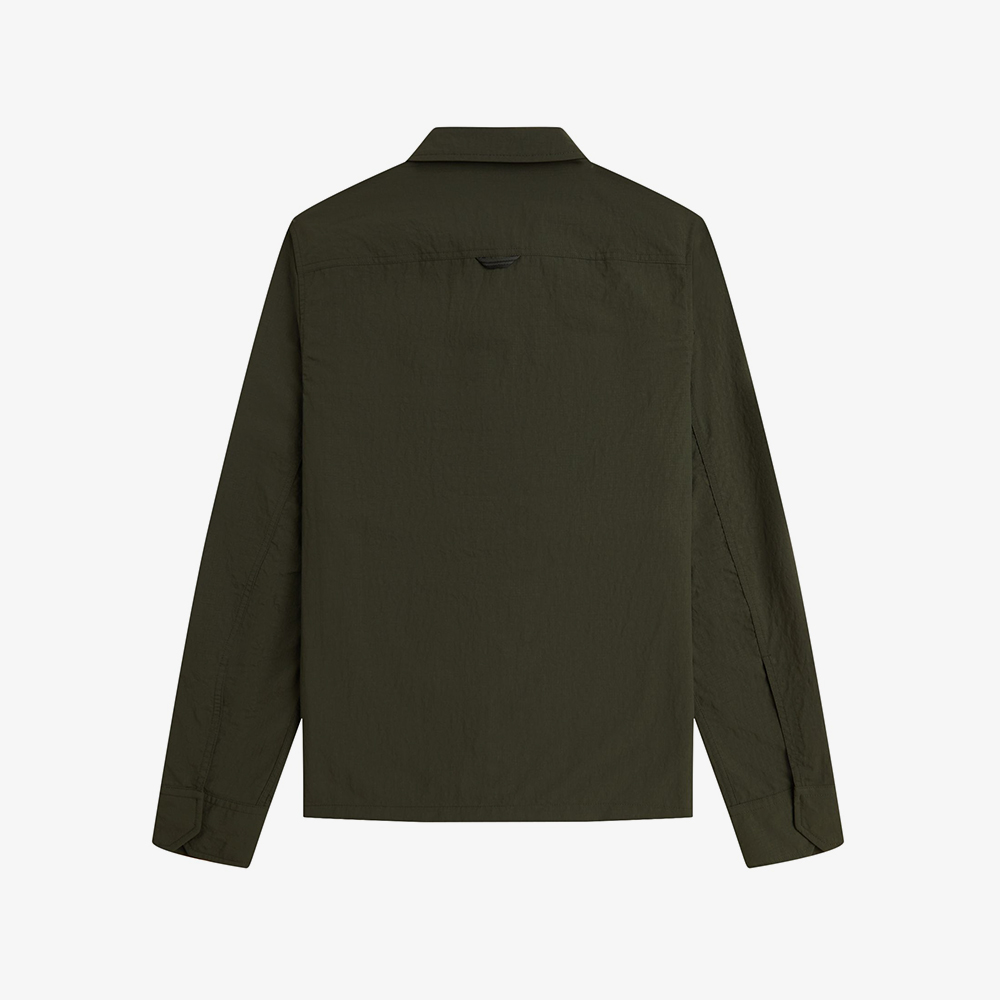 프레드페리 립스탑 포켓 오버셔츠 헌팅 그린(Fred Perry Ripstop Pocket Overshirt Hunting Green) - 6