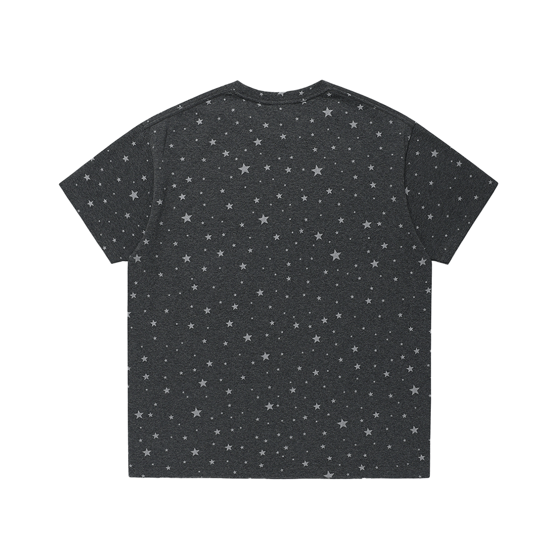 카비시 트윈 스타 스트라이프 아플리케 숏슬리브 티셔츠 블랙(CAVISH Twin Star Striped Applique SS Tee Black) - 2