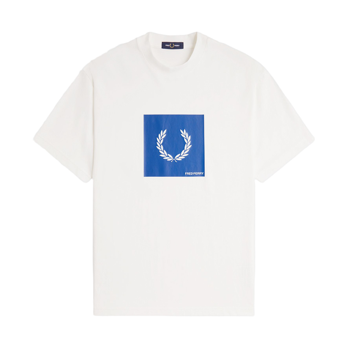 AFPM2612404-129 Fred Perry Box Graphic T-Shirt Snow White