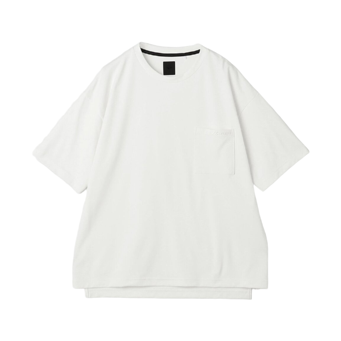 D2MAD01302 Mizuno Anti Sweat Pocket T-Shirt Marshmallow White
