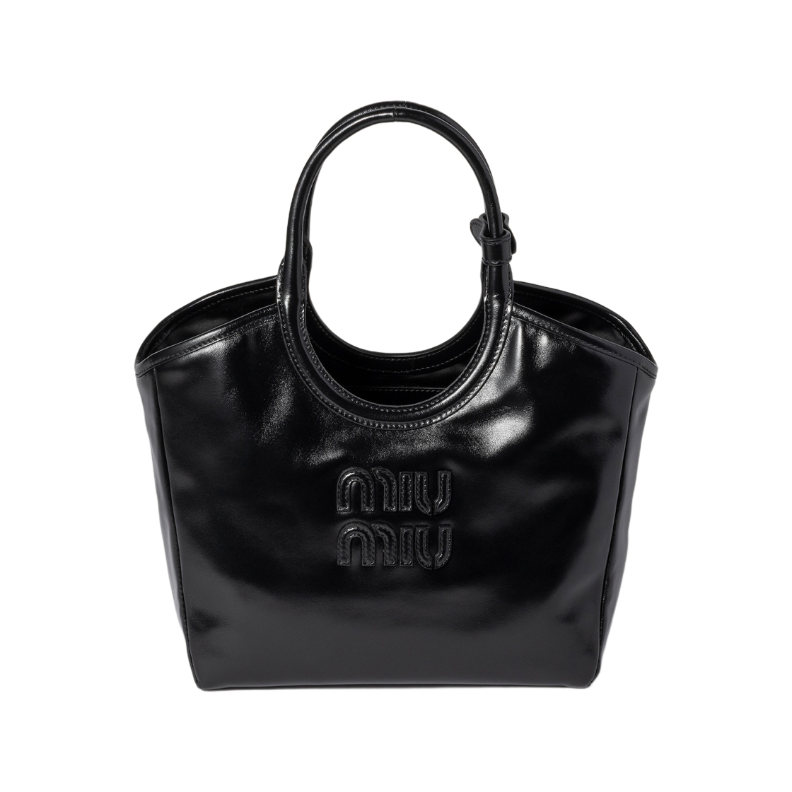 미우 미우 아이비 토트백 블랙(Miu Miu Ivy Tote Bag Black)