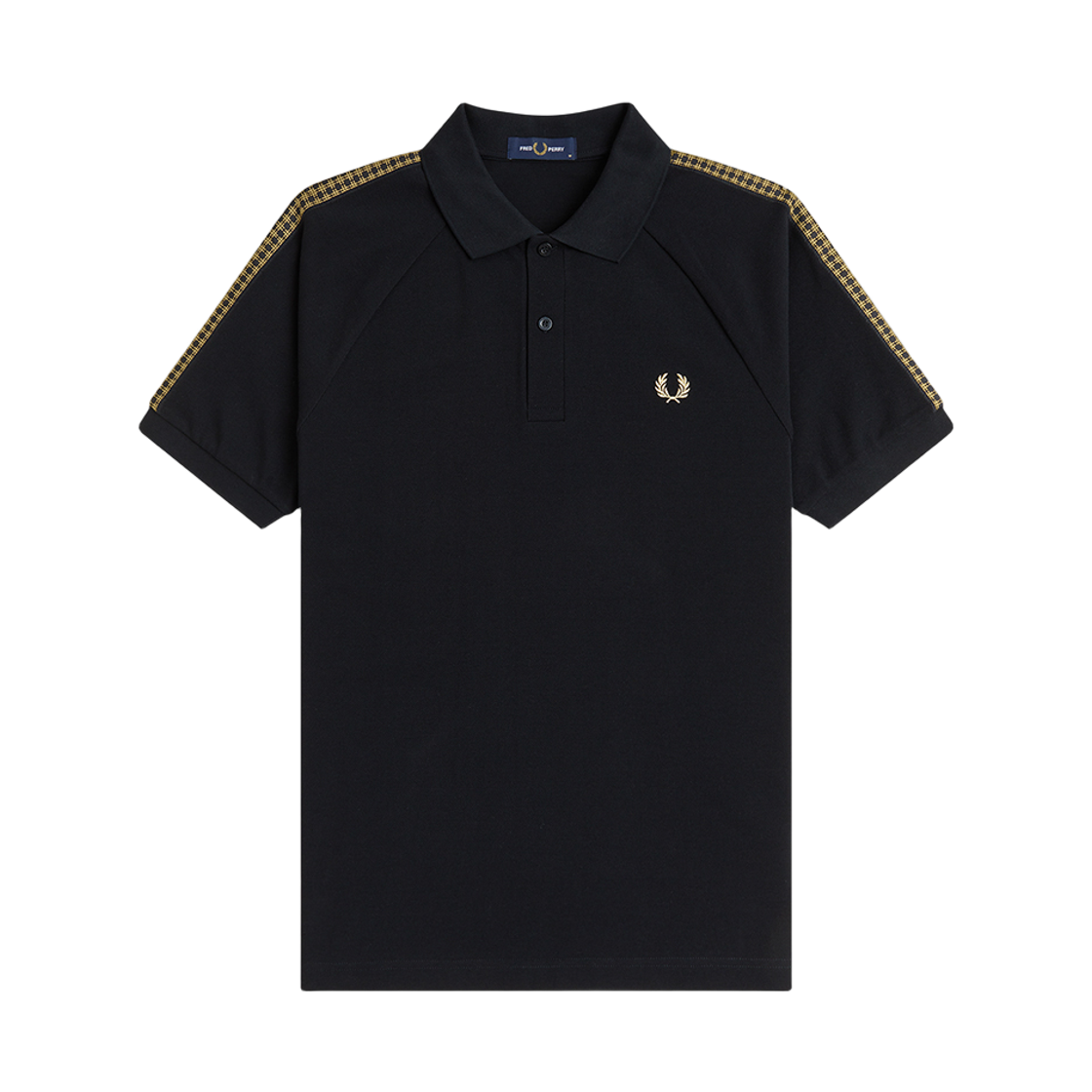 프레드페리 크로스 테입 폴로 셔츠 블랙(Fred Perry Cross Tape Polo Shirt Black)