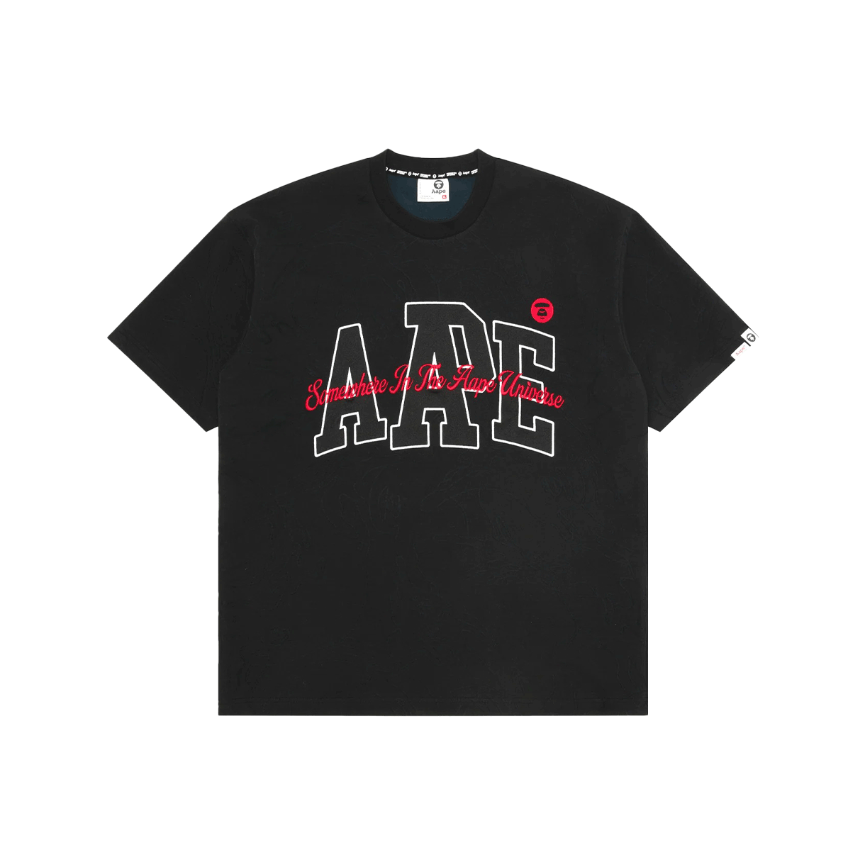 에이프 팬시 메인 티 블랙 - 26SS(AAPE Fancy Main Tee Black - 26SS)