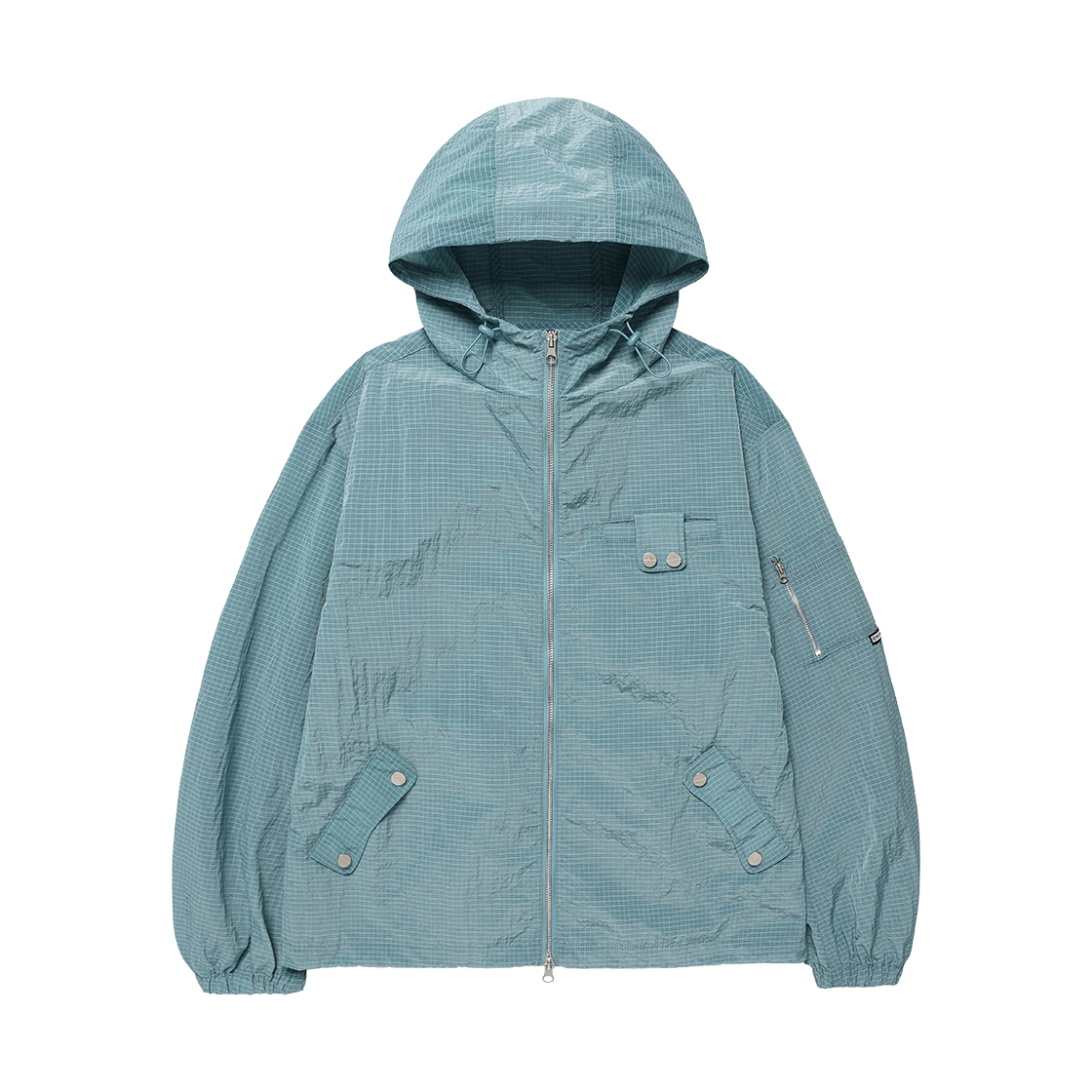 더바이닐하우스 립스탑 시어 윈드브레이커 블루(Thevinylhouse Ribstop Sheer Windbreaker Blue)