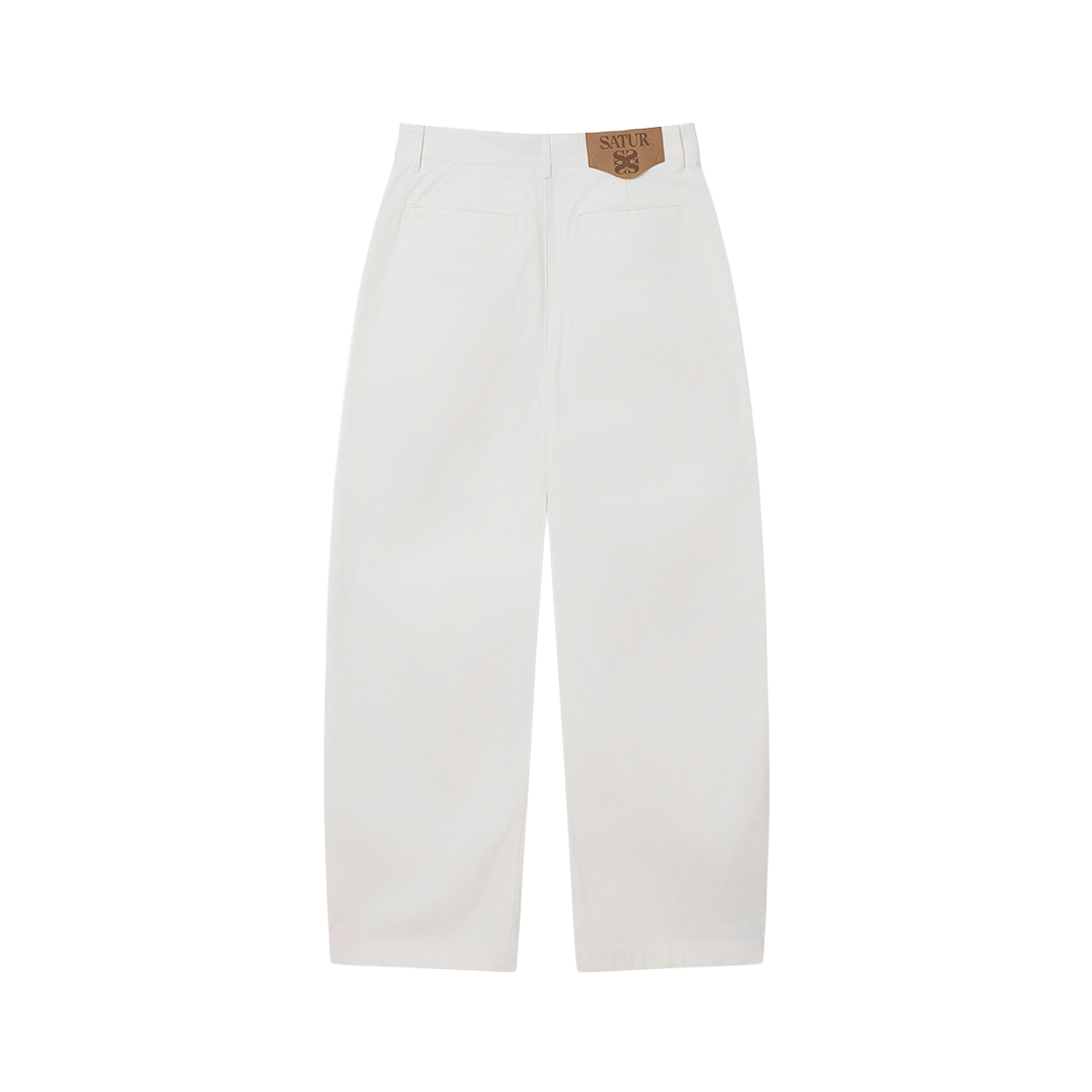 세터 우먼 코튼 커브드 팬츠 화이트(SATUR W Cotton Curved Pants White) - 2
