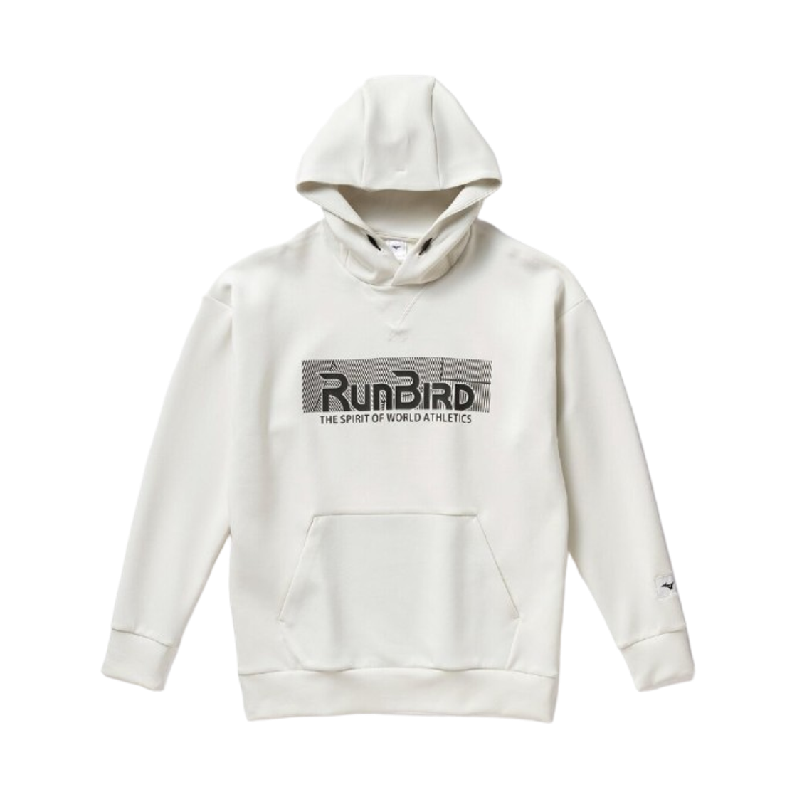32MC6US102 Mizuno Loose Fit Sweat Hoodie Off White - Mizuno Direct Store Exclusive