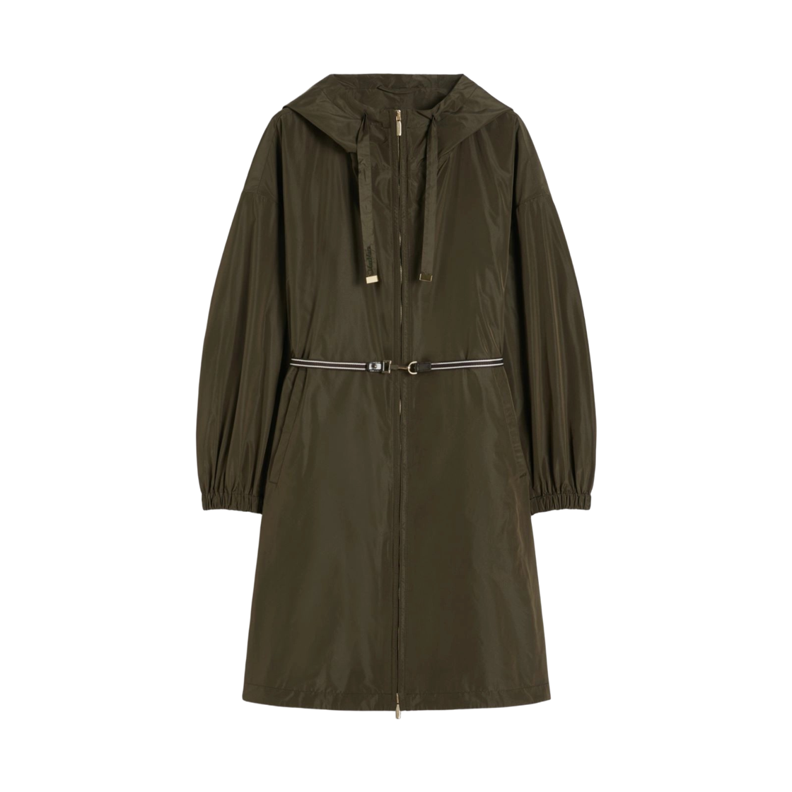 DESERTO-006 (W) Max Mara The Cube Deserto Water-Repellent Windbreaker Green