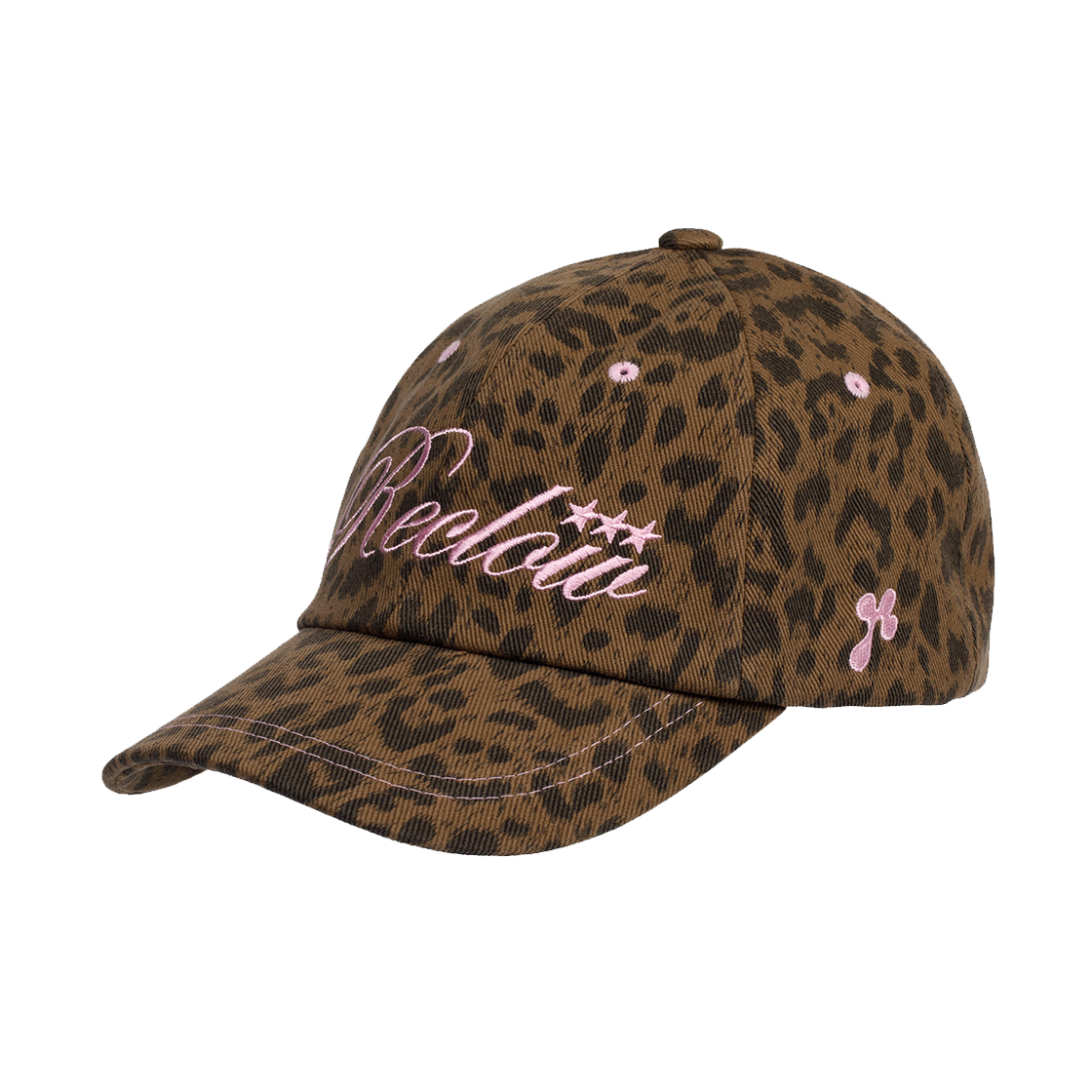 RWLLEOPARDCAPBR RELCOW RWL Leopard Ballcap Brown