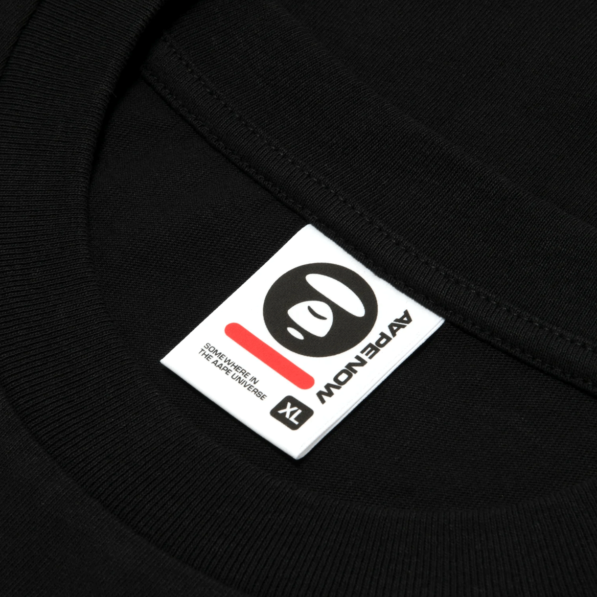 에이프 나우 티 블랙 - 26SS(AAPE Now Tee Black - 26SS) - 5