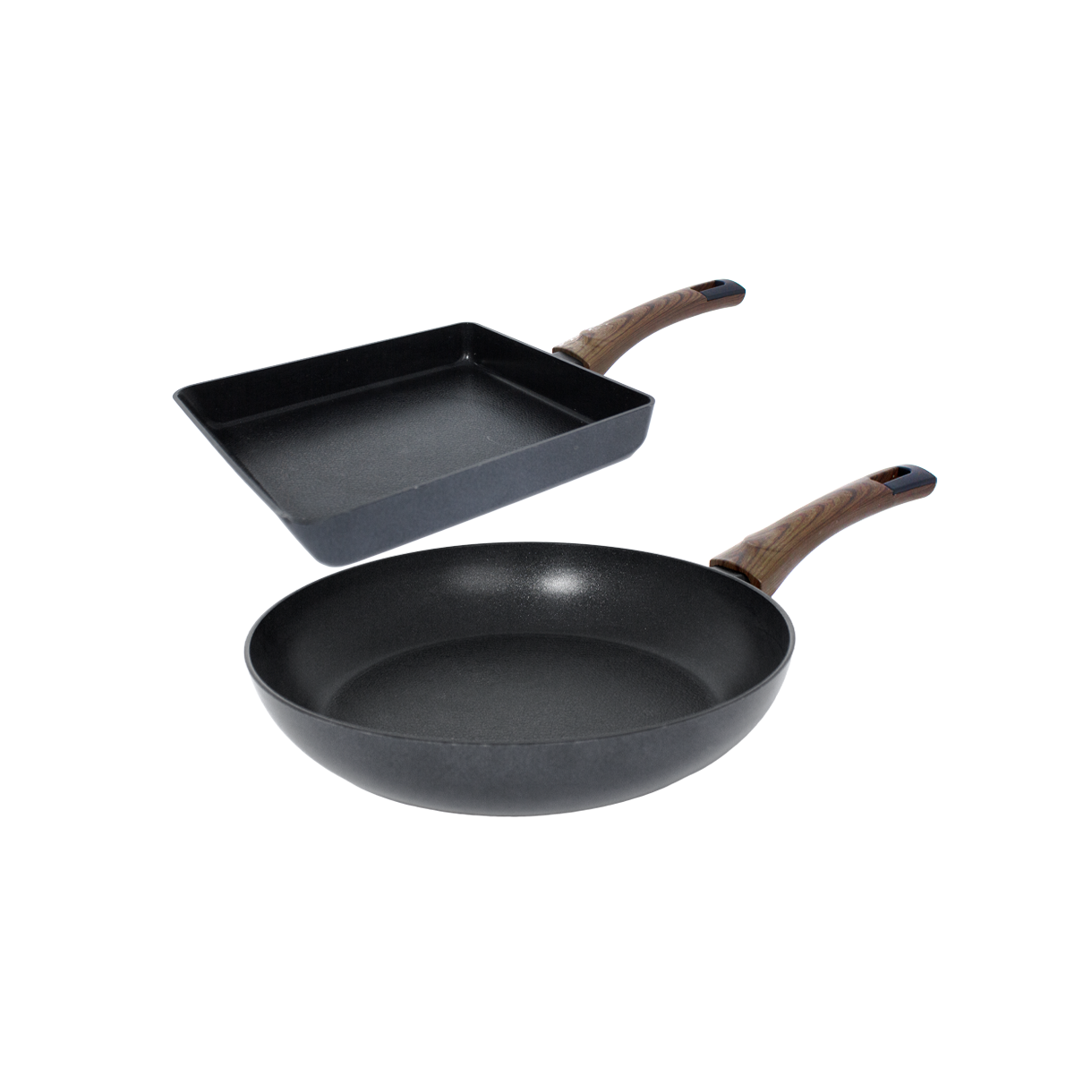 실바트 까리노 IH 인덕션 프라이팬 2종 세트 24사각+30팬(Silvat Carino IH Induction Frying Pan Set of 2 24 Square + 30 Pan)