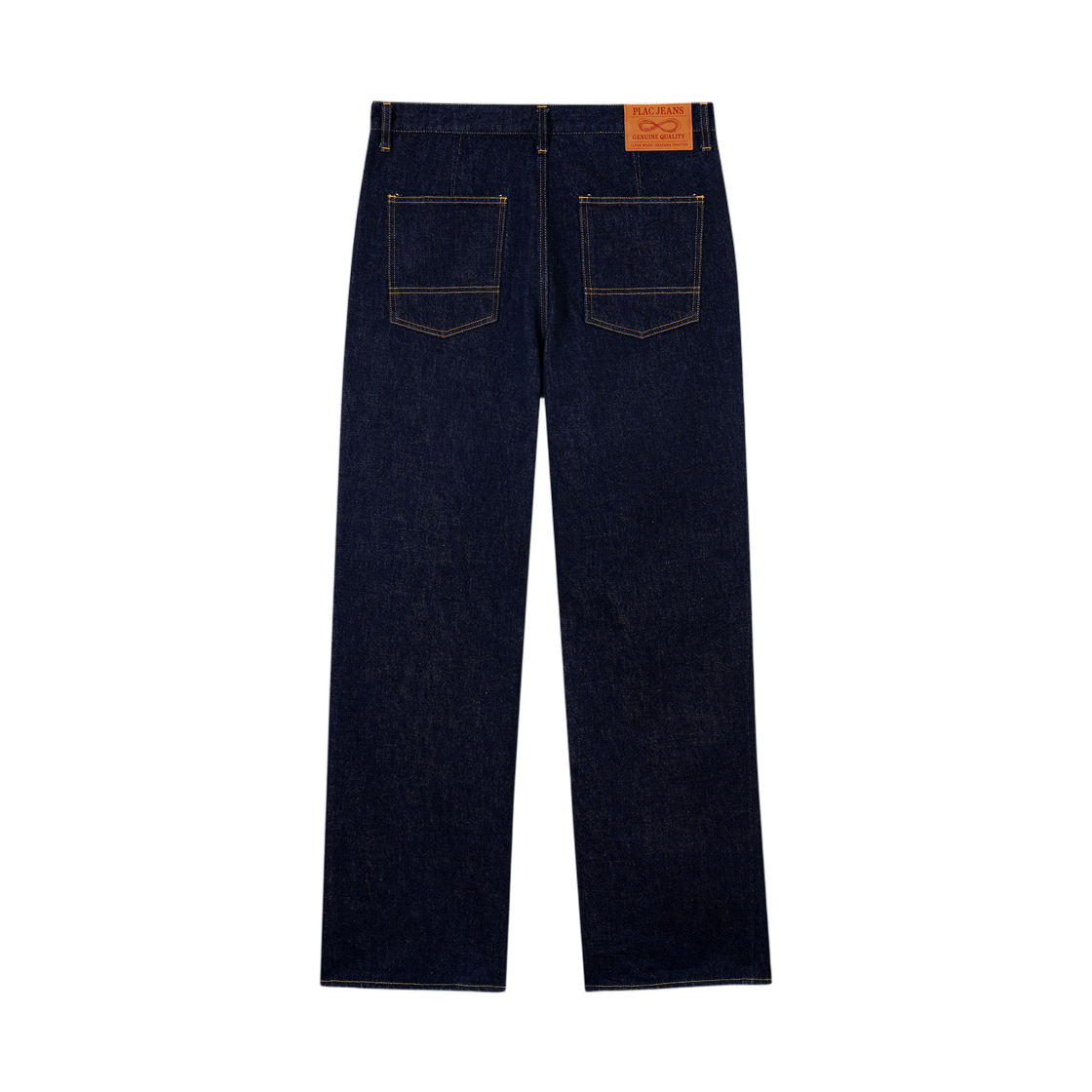 플랙 시오타 메이드 더블 니 스트레이트 데님 인디고(Plac Shiota Made Double Knee Straight Denim Indigo) - 2
