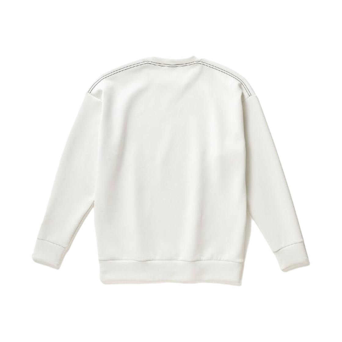 미즈노 루즈 핏 스웨트 크루 오프 화이트 - 미즈노 직영 한정(Mizuno Loose Fit Sweat Crew Off White - Mizuno Direct Store Exclusive) - 2