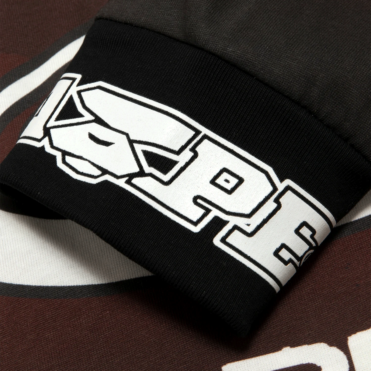 에이프 메인 롱 티 브라운 - 26SS(AAPE Main Long Tee Brown - 26SS) - 4