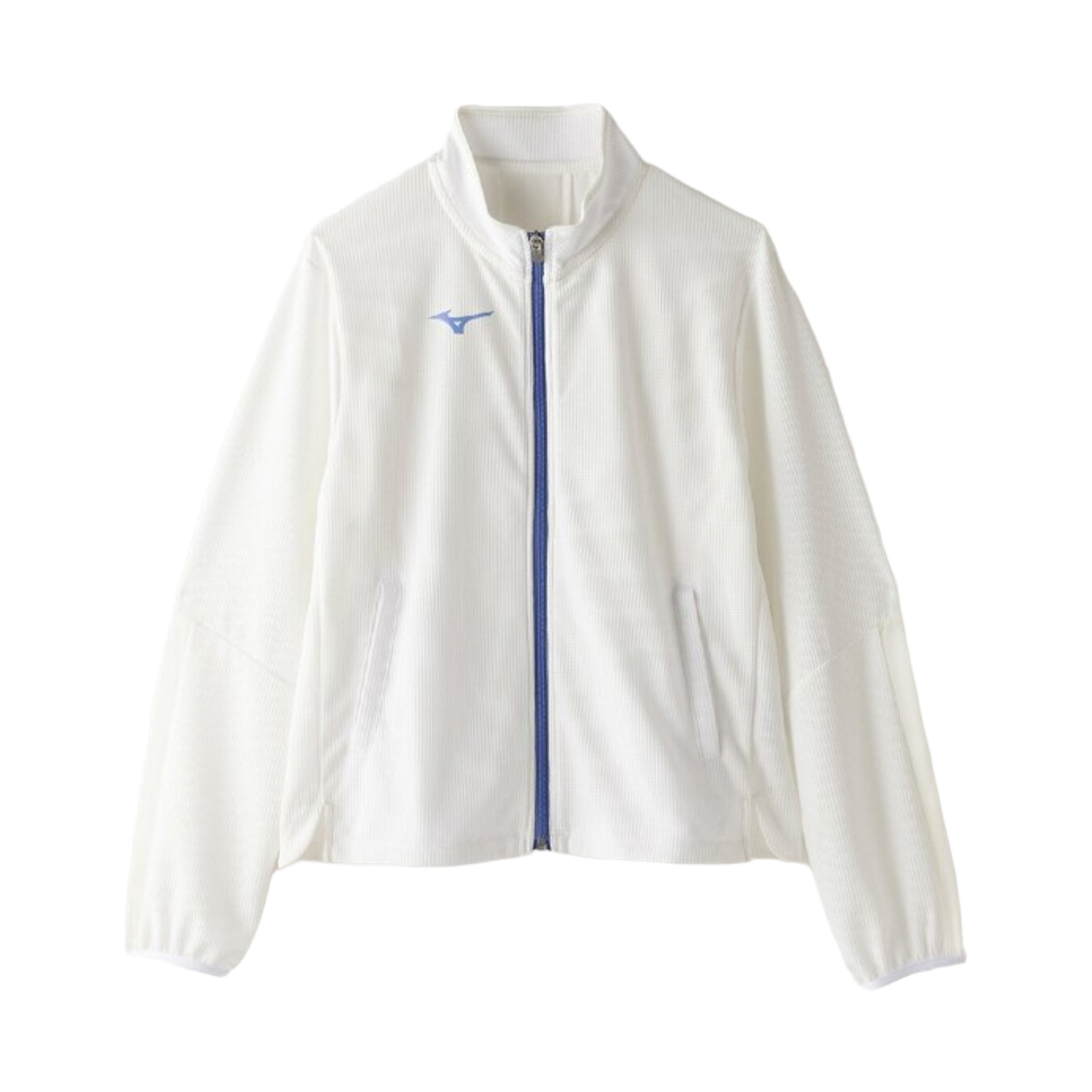 (W) 미즈노 드라이 에어로플로우 자켓 오프 화이트((W) Mizuno Dry Aeroflow Jacket Off White)