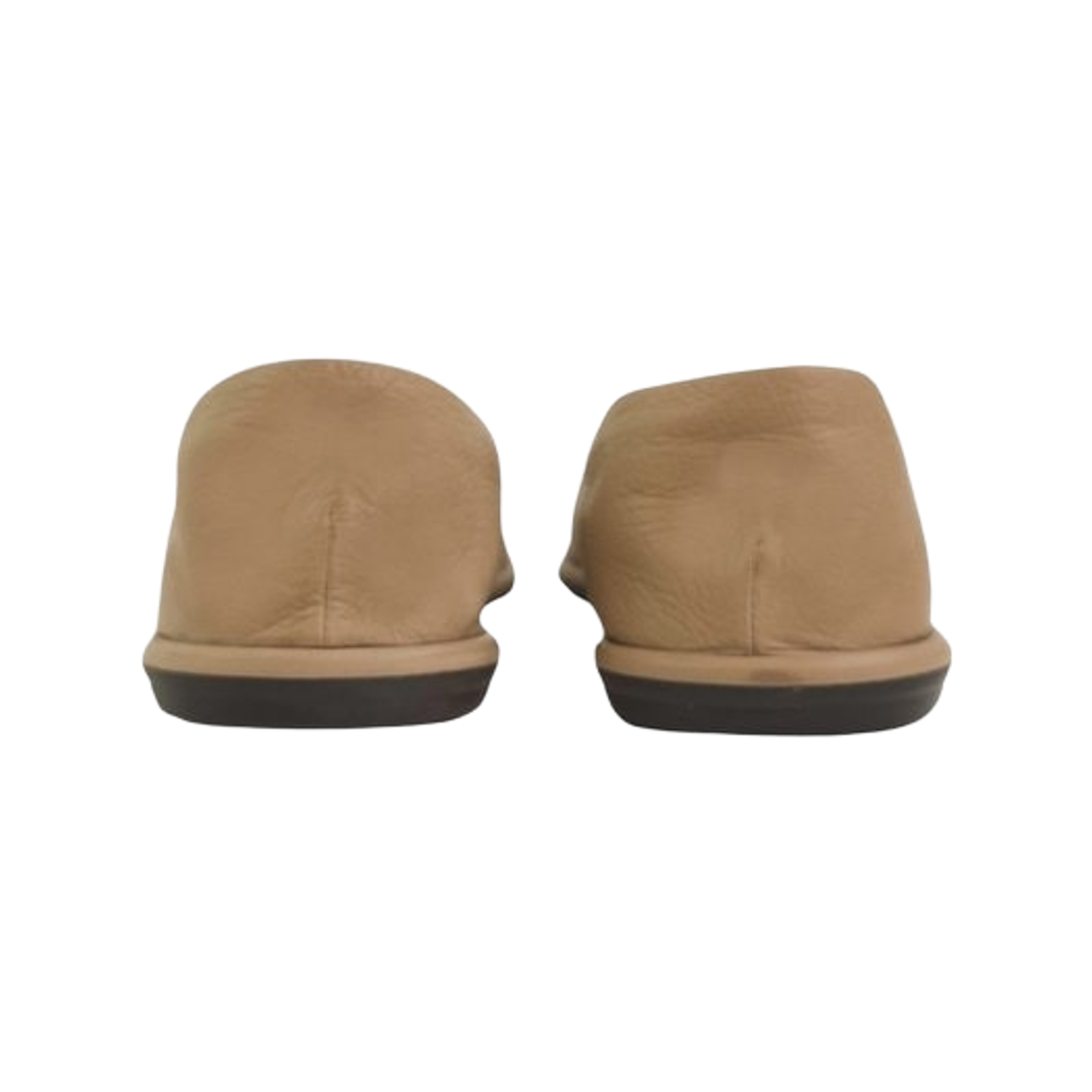 (W) 더 로우 카날 레더 플랫 토프((W) The Row Canal Leather Flat Taupe) - 2