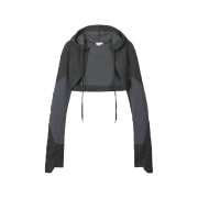 [KREAM 단독] Bonnae Women Glove Hoodie Bolero Black
