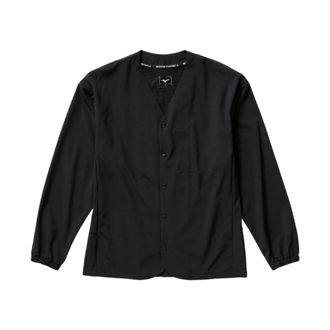 미즈노 스트레치 우븐 자켓 블랙(Mizuno Stretch Woven Jacket Black) - 1