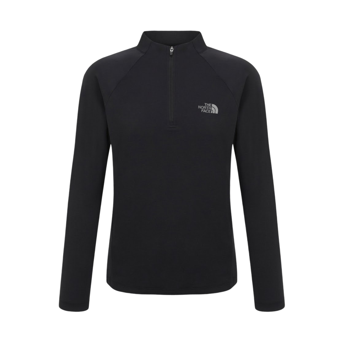 NT7LS03A The North Face Ascend L/S Zip T-Shirt Black - 26SS
