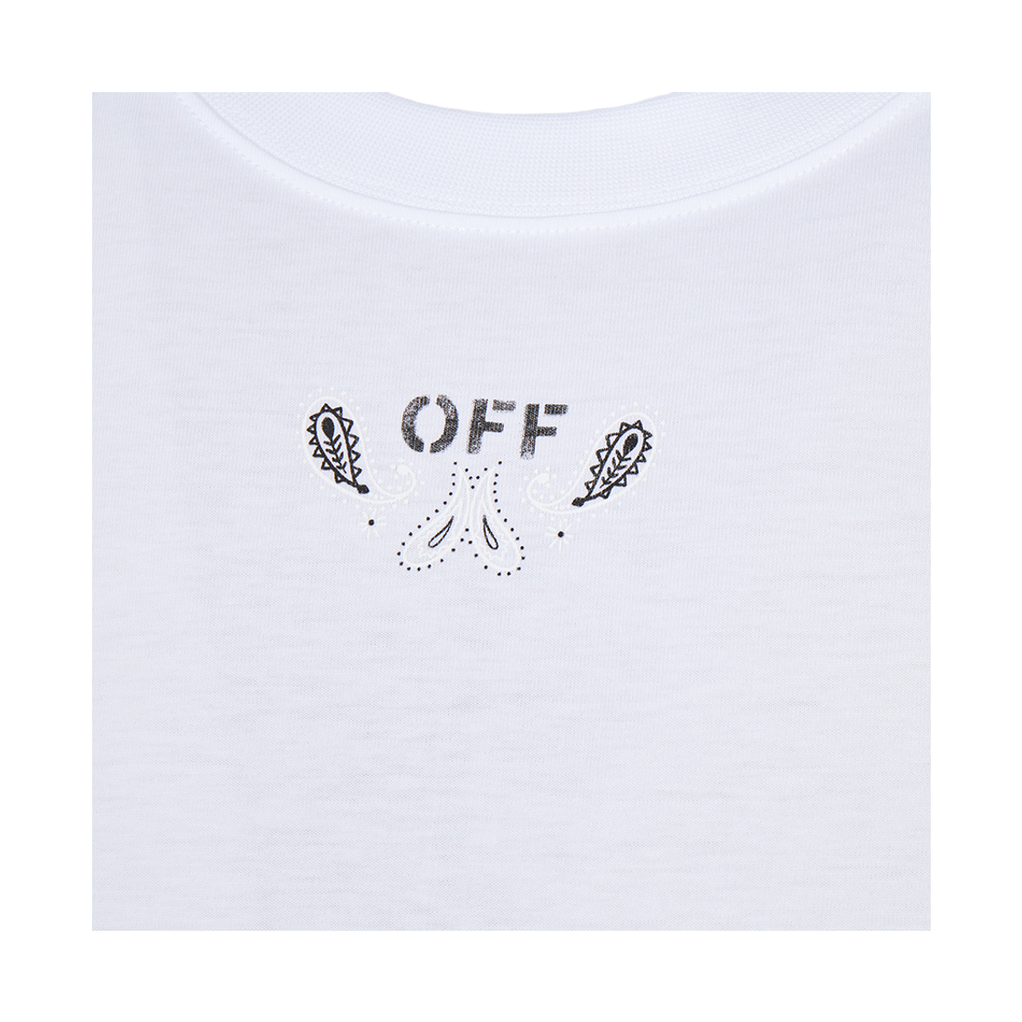 [15% 쿠폰] 오프화이트 반다나 애로우 스케이트 숏 티셔츠 화이트([15% 쿠폰] Off-White Bandana Arrow Skate Short Sleeve T-Shirt White) - 5