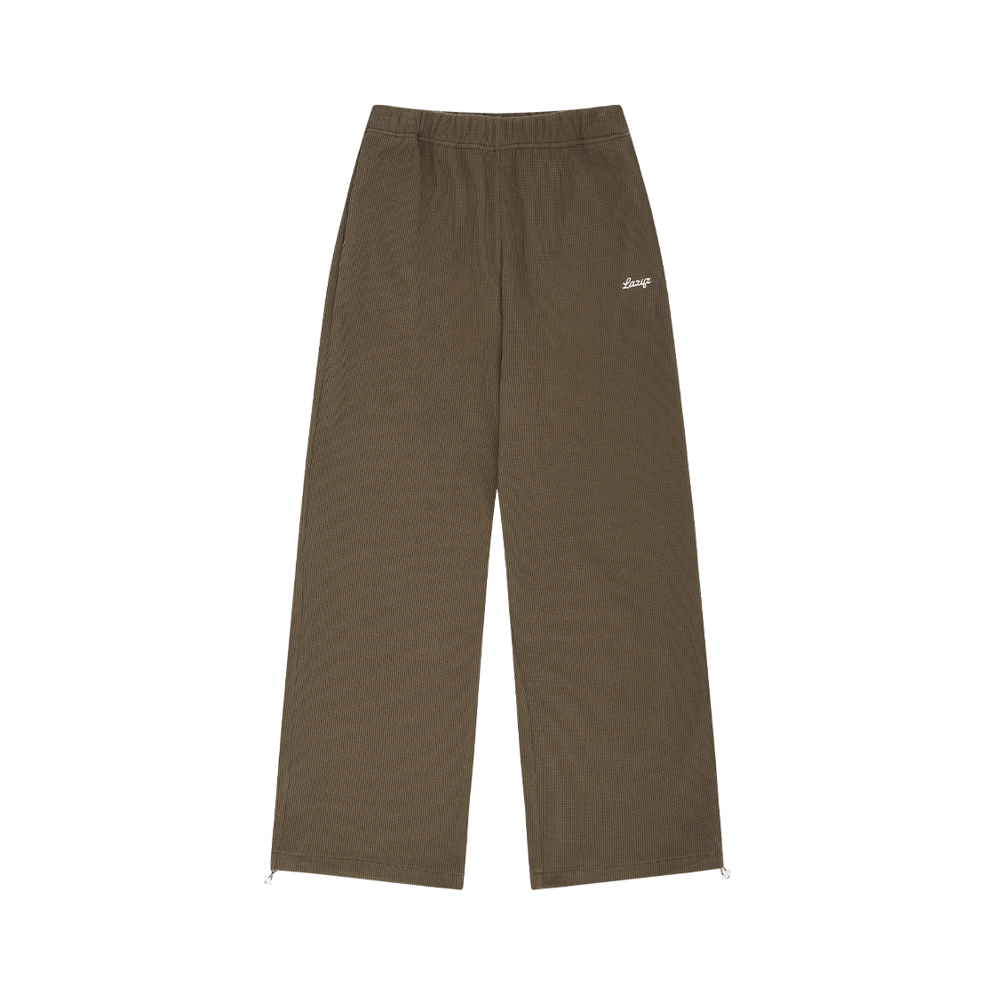 레이지지 베이크드 와플 라운지 스트링팬츠 브라운(LAZYZ Baked Waffle Lounge String Pants - Brown)