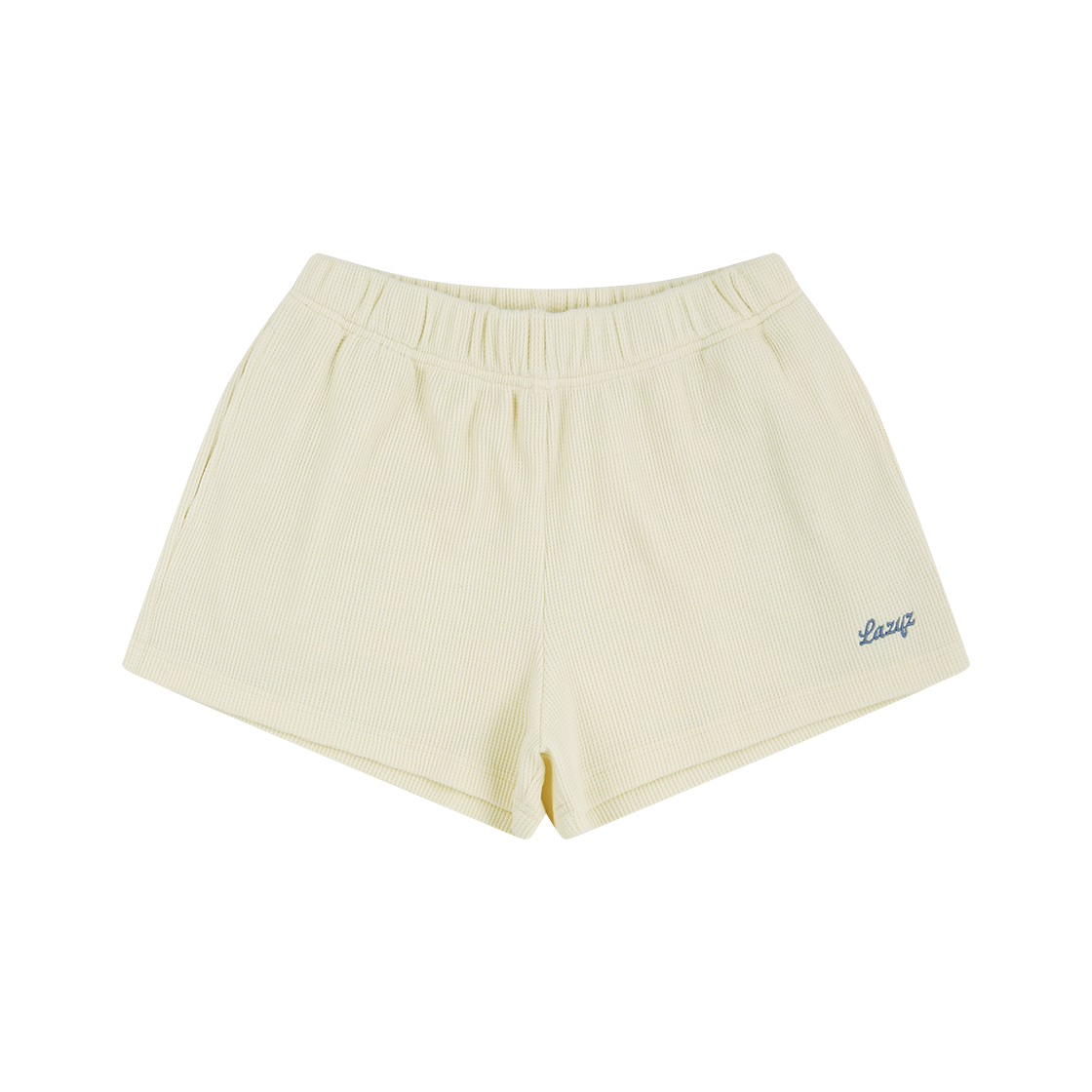 레이지지 베이크드 와플 라운지 쇼츠 버터(LAZYZ Baked Waffle Lounge Shorts - Butter) - 1