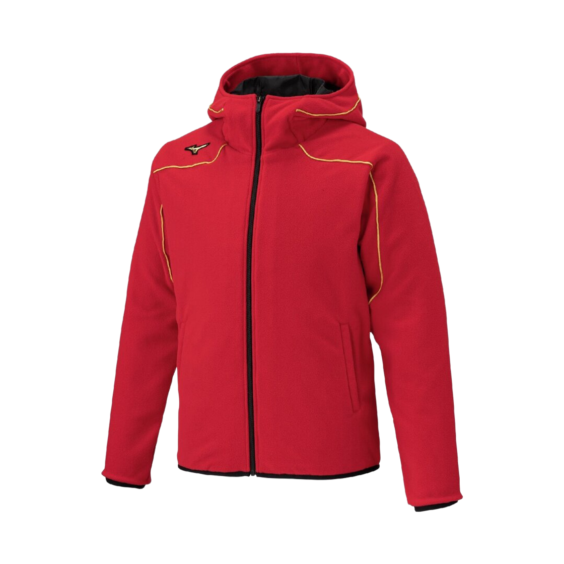 미즈노 프로 식 플리스 후드 레드(Mizuno Pro Thick Fleece Hoodie Red)