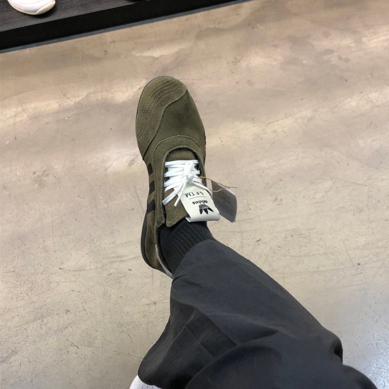 (W) Adidas x Song for the Mute Taekwondo Mei Olive Core Black 착용 스타일 - 2