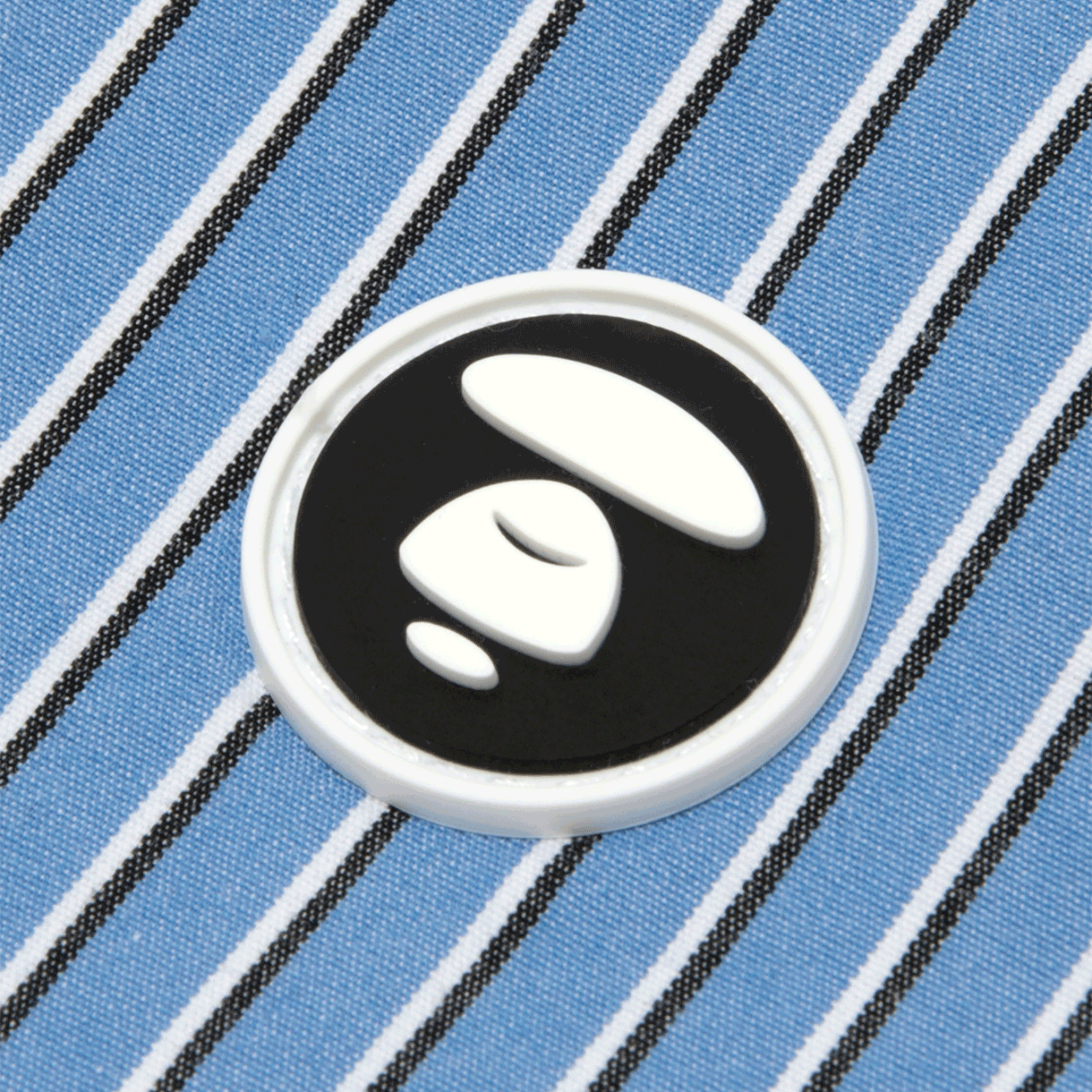 에이프 나우 쇼트 슬리브 셔츠 블루 - 26SS(AAPE Now Short Sleeve Shirt Blue - 26SS) - 3