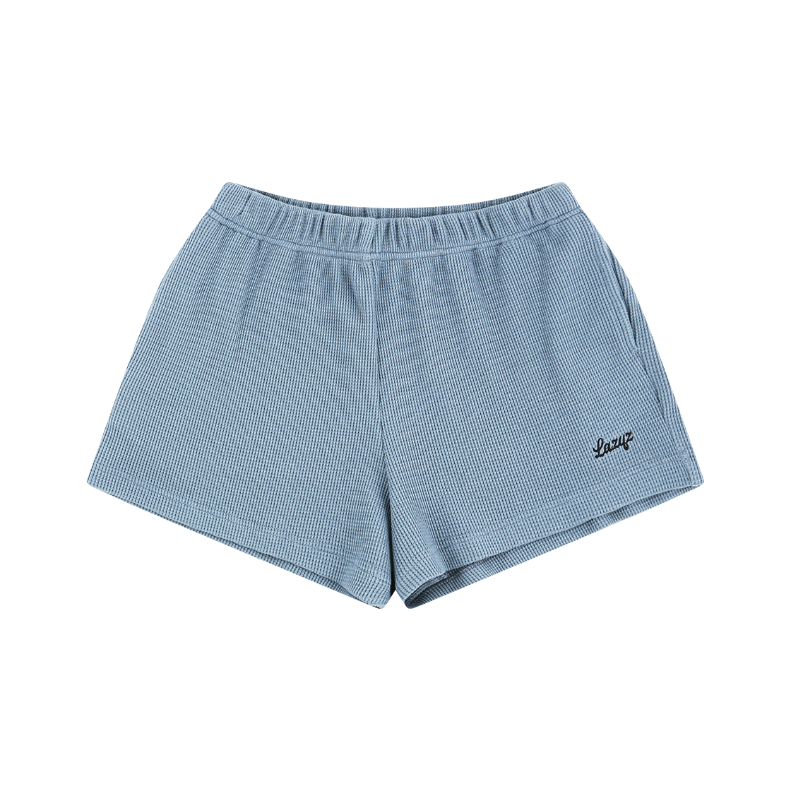 레이지지 베이크드 와플 라운지 쇼츠 더스티블루(LAZYZ Baked Waffle Lounge Shorts - Dusty Blue)