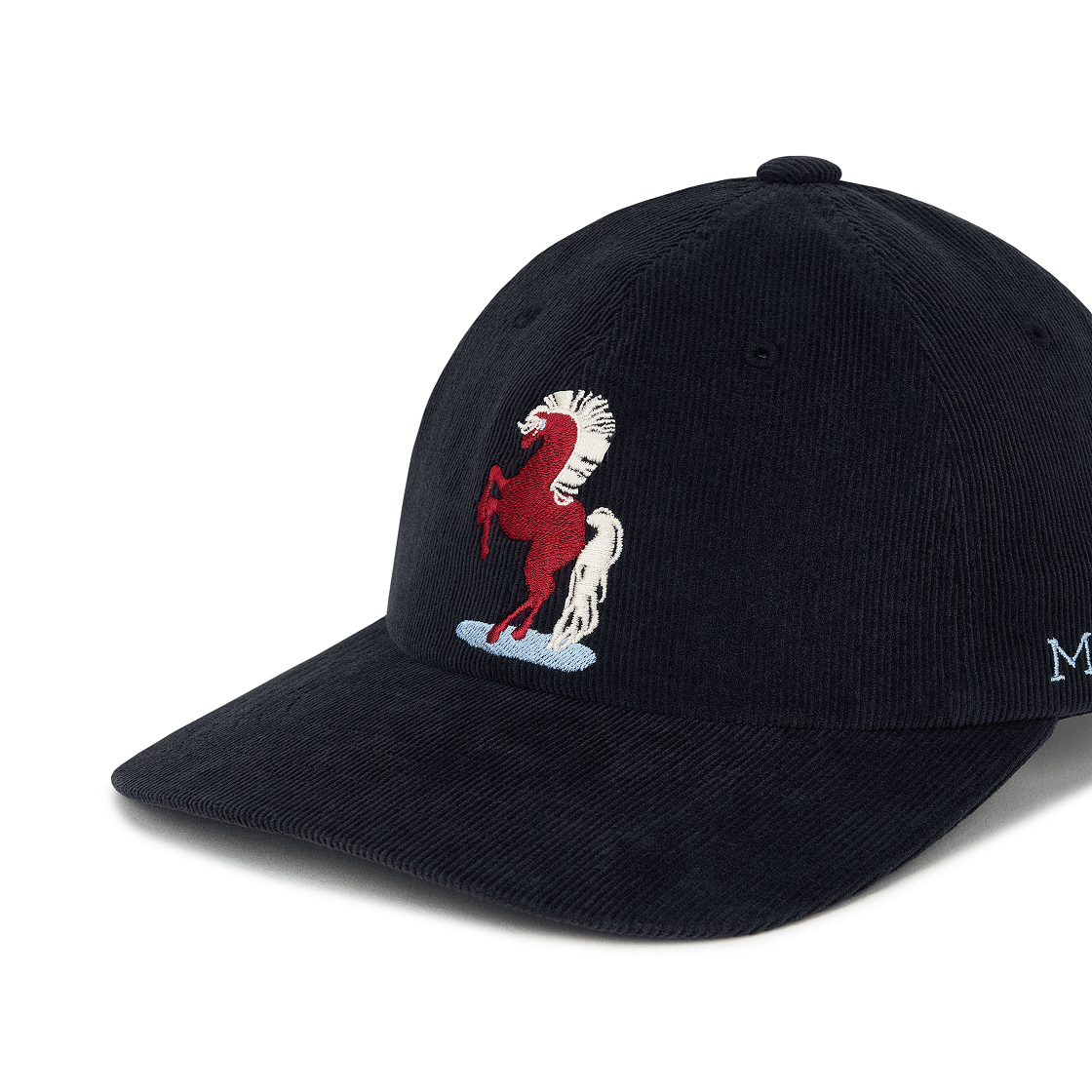 아이앱 스튜디오 레드 홀스 캡 네이비(IAB Studio Red Horse Cap Navy) - 4