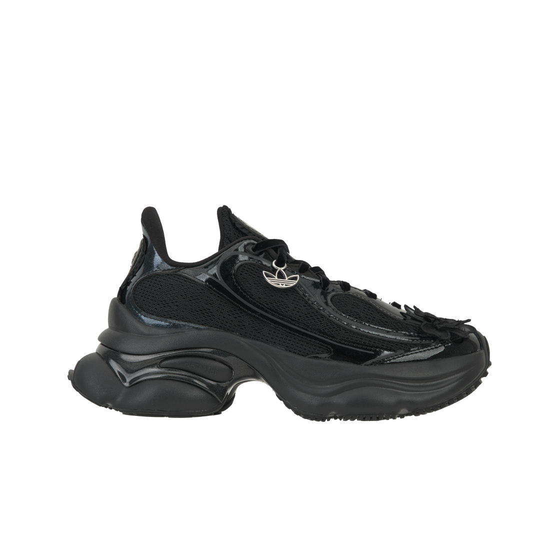 (W) 아디다스 오즈베누즈 코어 블랙 실버 메탈릭