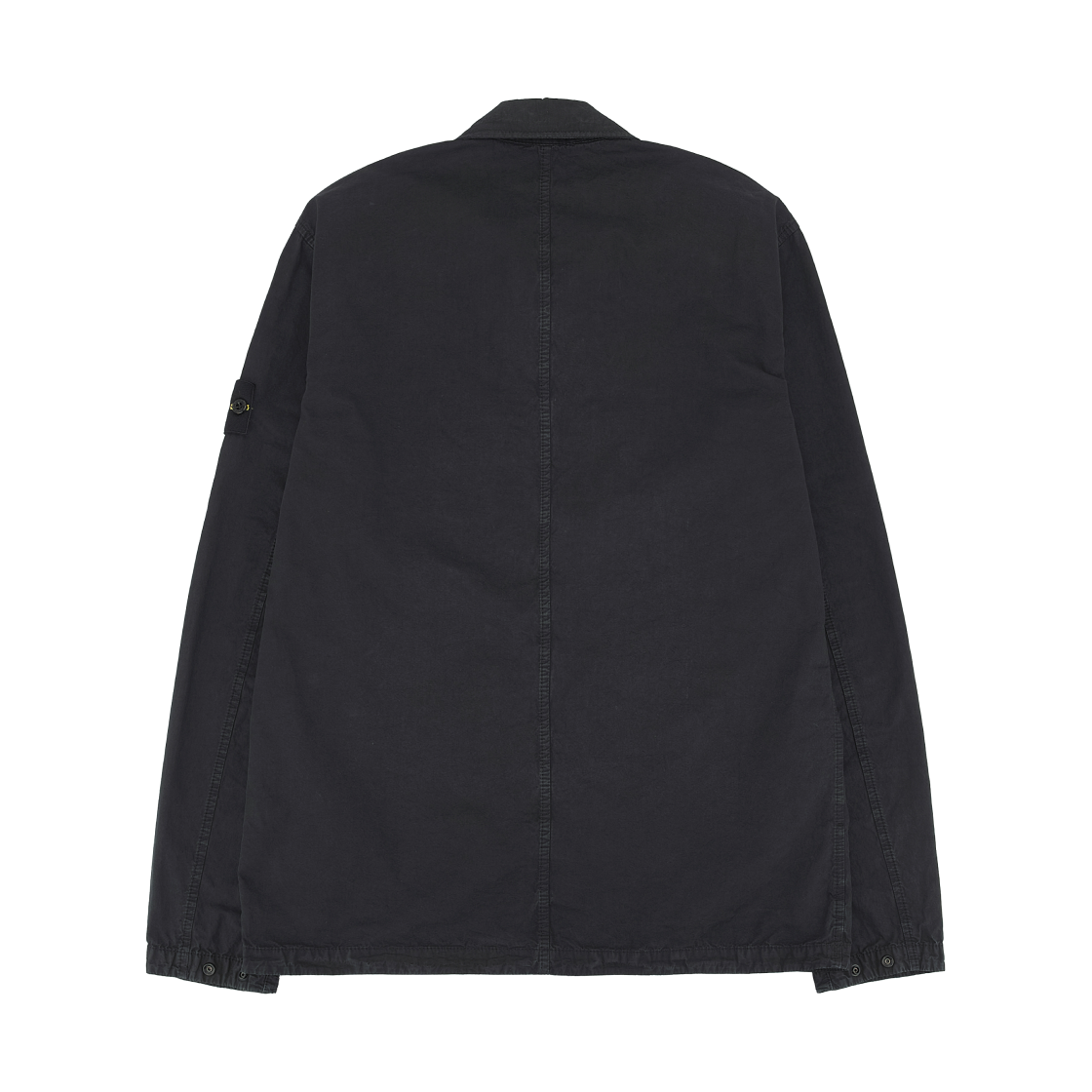 스톤 아일랜드 102WN 브러쉬드 오가닉 코튼 오버셔츠 블랙 - 23FW(Stone Island 102WN Brushed Organic Cotton Overshirt Black - 23FW) - 2