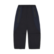 Nike Tech Dri-Fit Woven Colour Block Oversized Trousers Black Obsidian - Asia