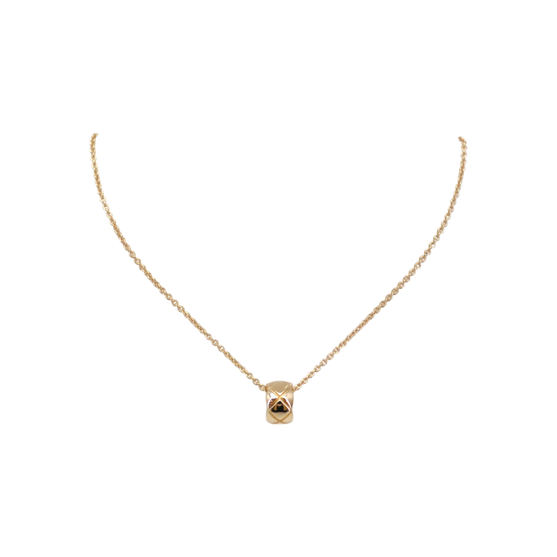 샤넬 코코 크러쉬 네크리스 스몰 베이지골드(Chanel Coco Crush Small Necklace in Beige Gold)