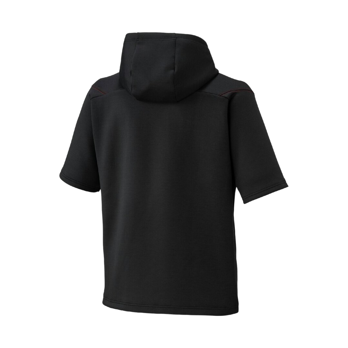 미즈노 릴리즈 포인트 숏슬리브 스웨트셔츠 후드 블랙(Mizuno Release Point Short-Sleeved Sweatshirt Hoodie Black) - 2
