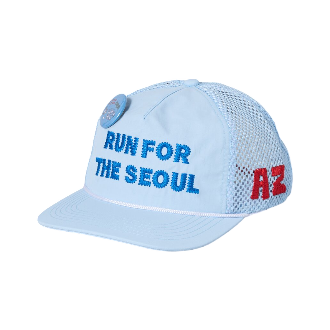 - Alex Zono Run For Seoul Trucker Blue