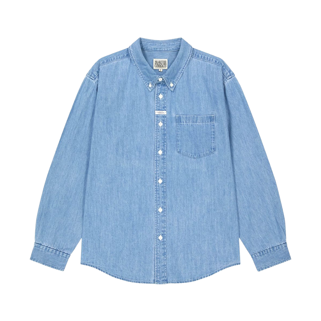 마리떼 프랑소와 저버 베이직 데님 셔츠 라이트 블루(Marithe Francois Girbaud Basic Denim Shirt Light Blue)
