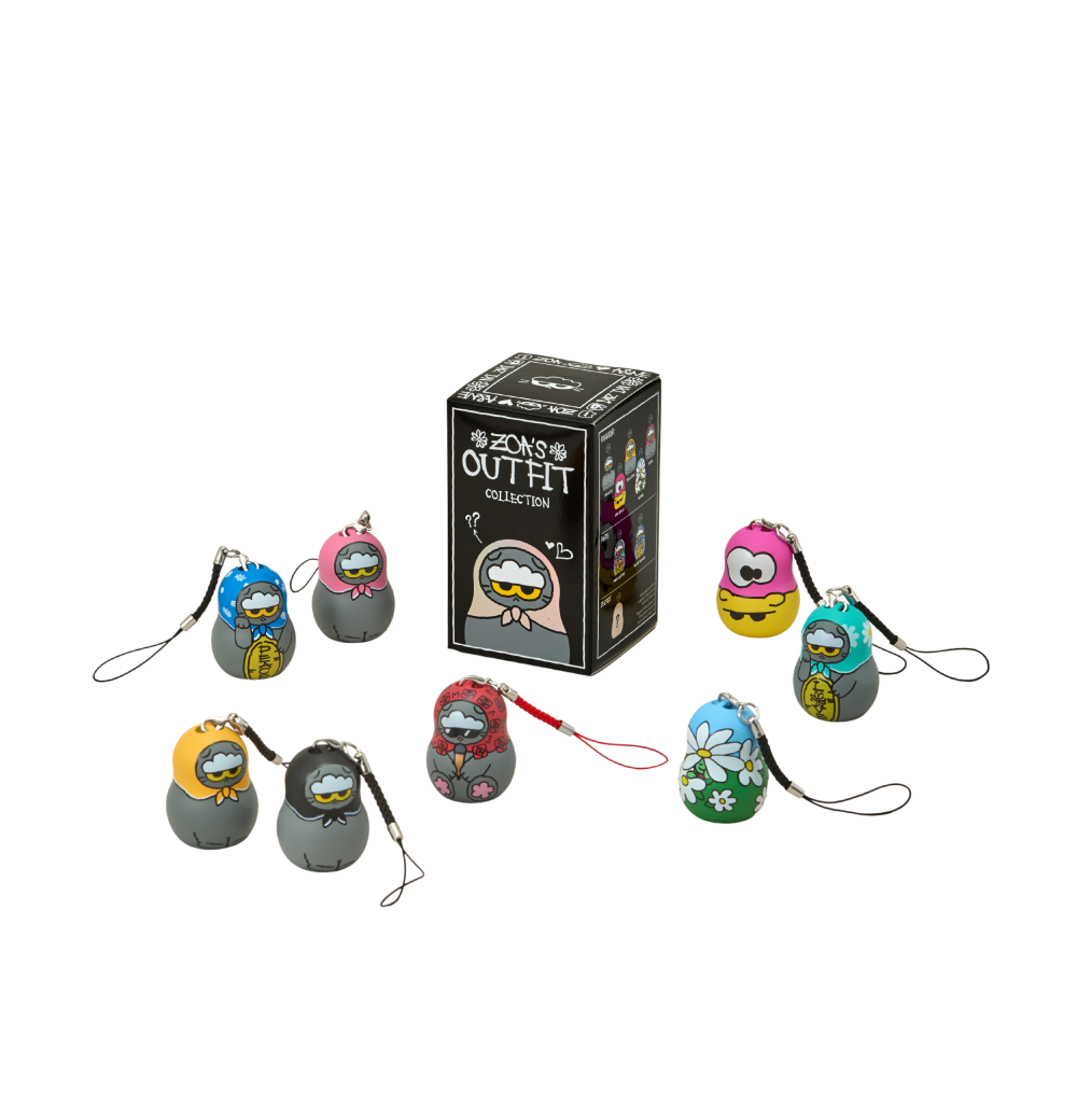 [조앤프렌즈] 랜덤 피규어 키링([ZO&FRIENDS] RANDOM FIGURE KEYRING)