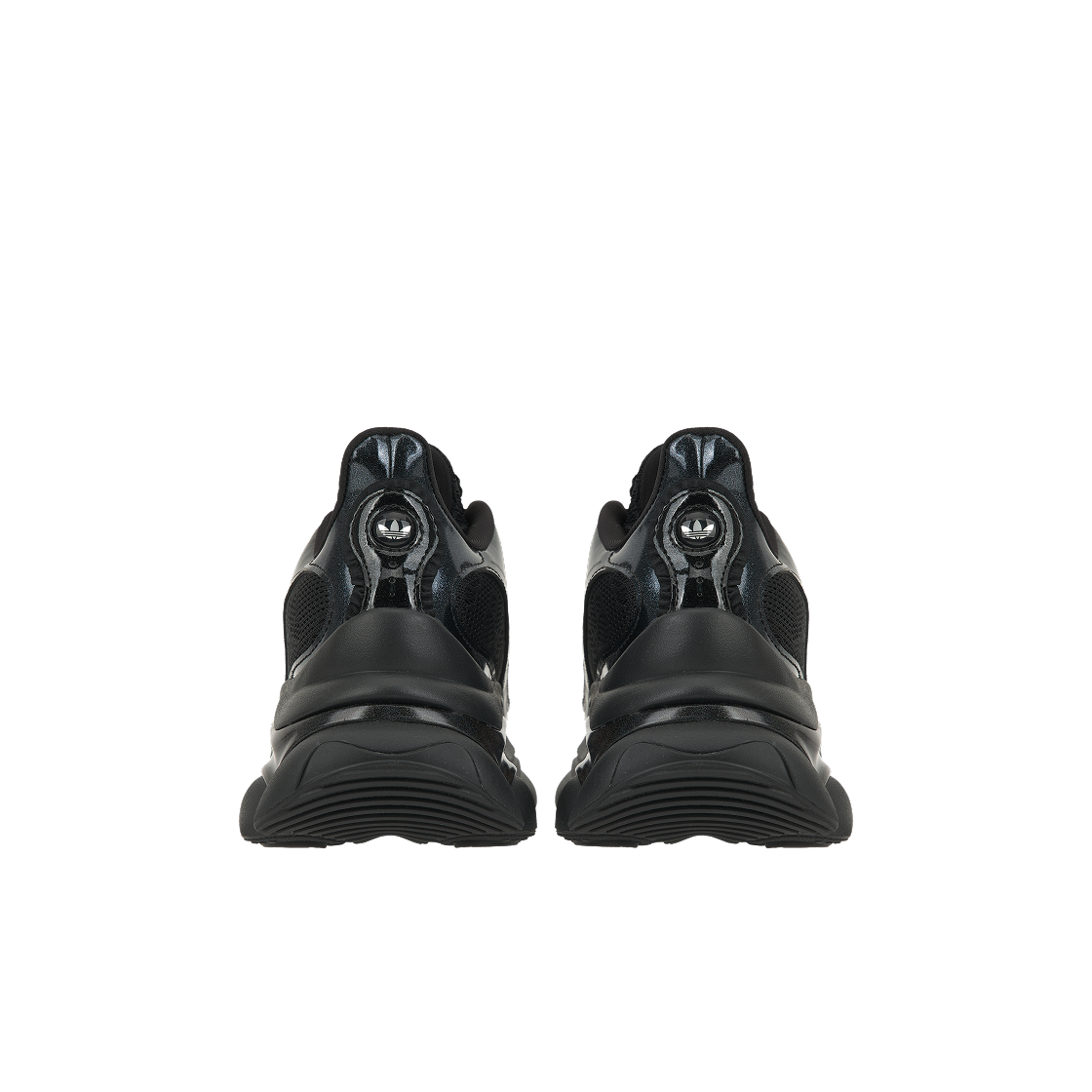 (W) 아디다스 오즈베누즈 코어 블랙 실버 메탈릭((W) Adidas Ozvenuz Core Black Silver Metallic) - 6