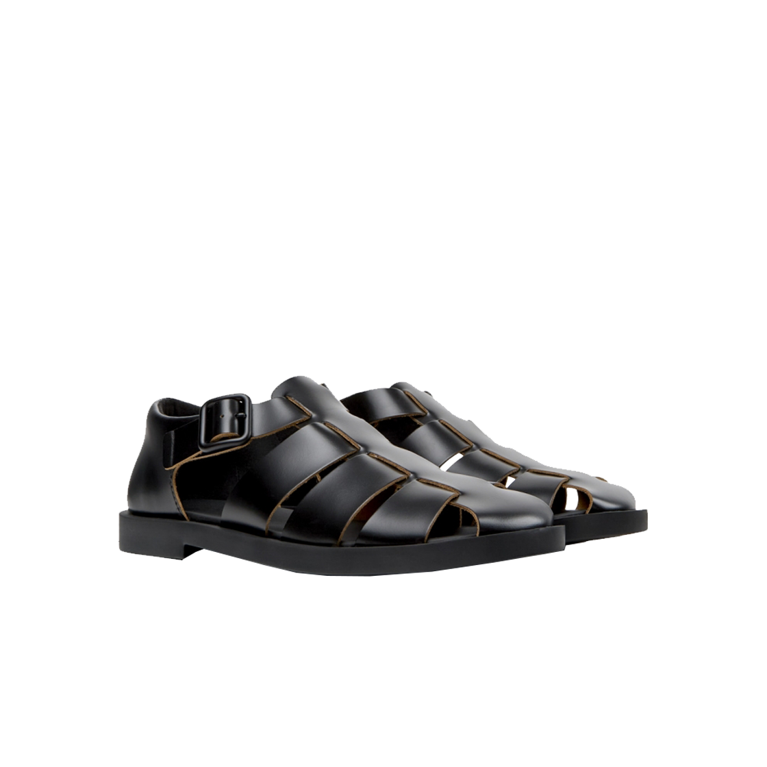 캠퍼 남성 던 샌들 블랙(Camper Men Don Sandal Black) - 2