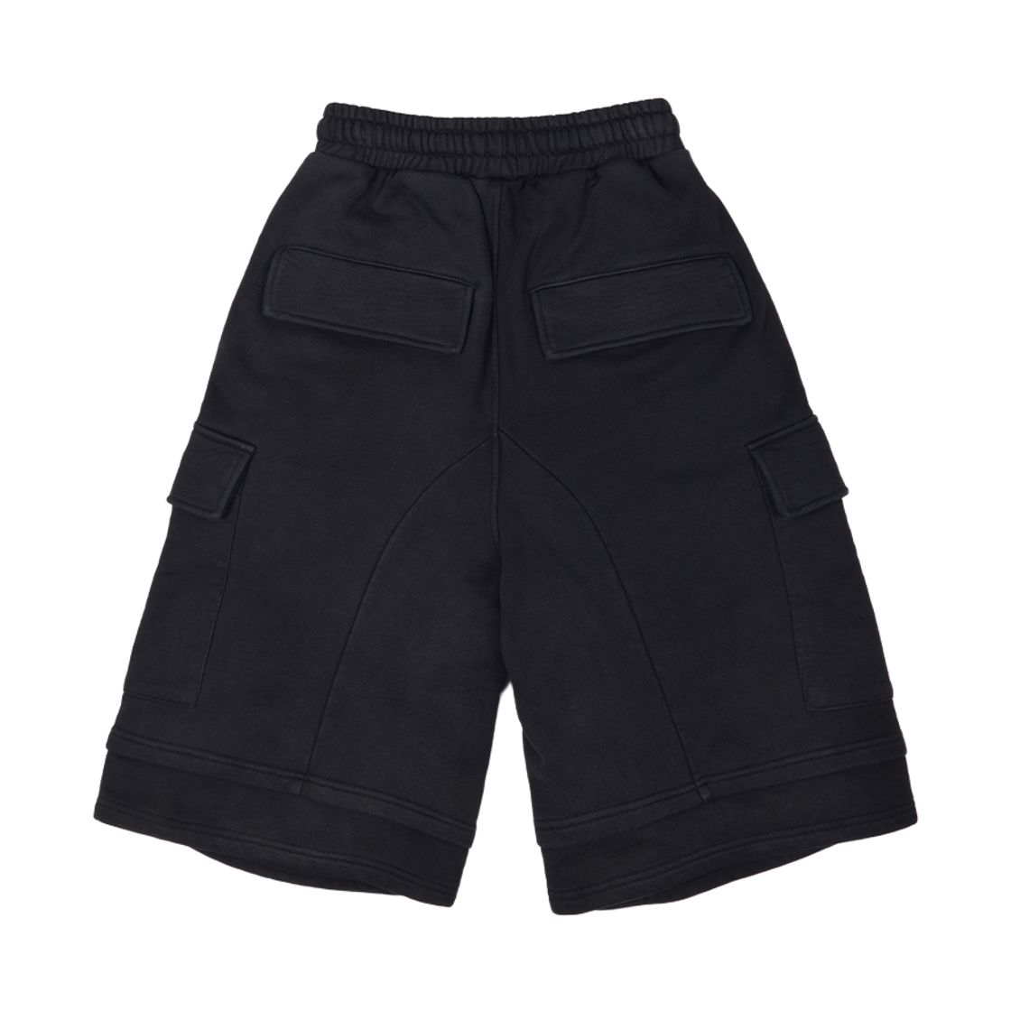 이티씨이 빈티지 오버 스웻 쇼츠 블랙(ETCE Vintage Over Sweat Shorts Black) - 2