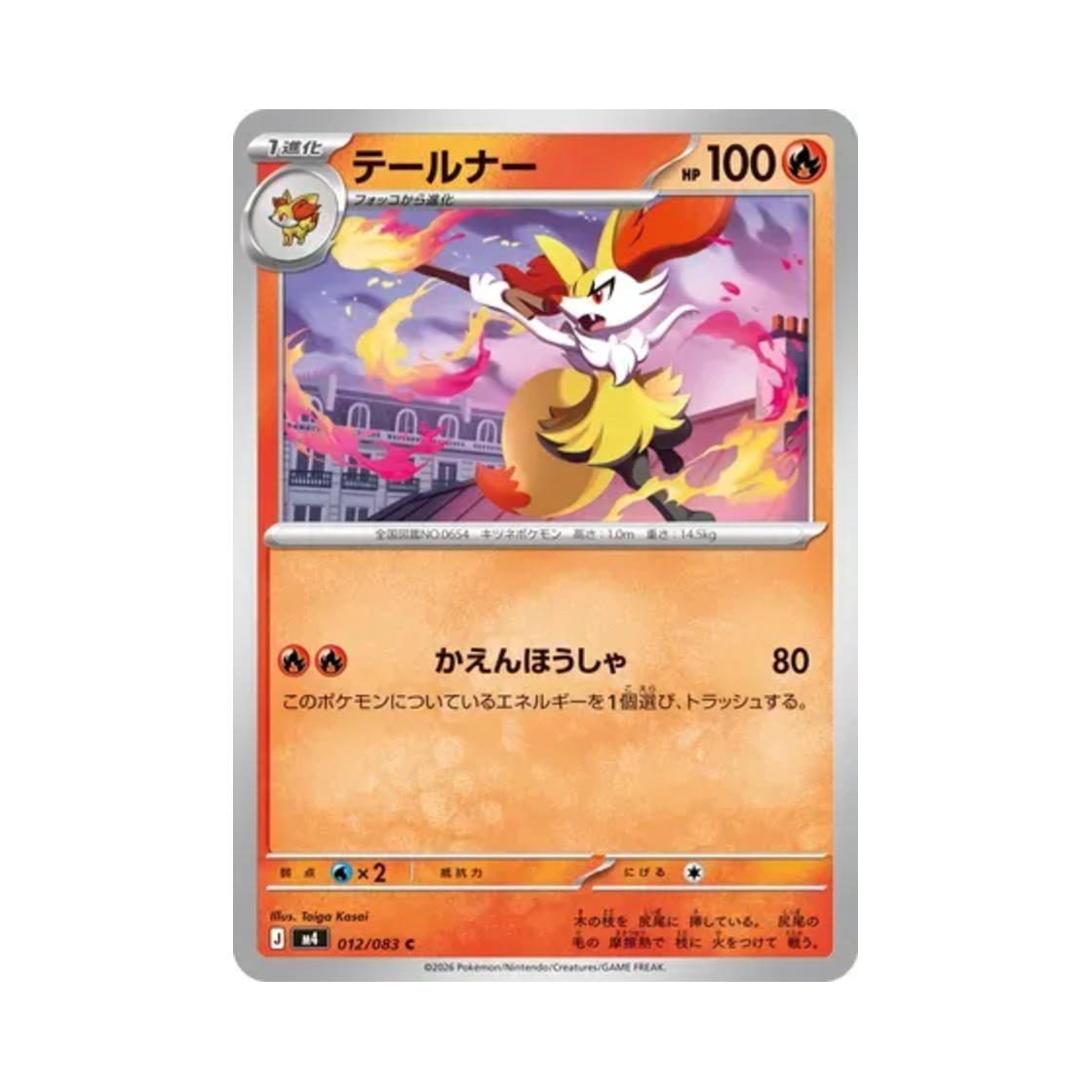 포켓몬 TCG 테르나 C 닌자 스피너 (일어판)