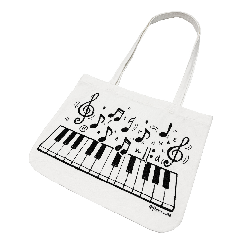 에프터누드 피아노 백 아이보리(Afternude Piano Bag Ivory) - 2