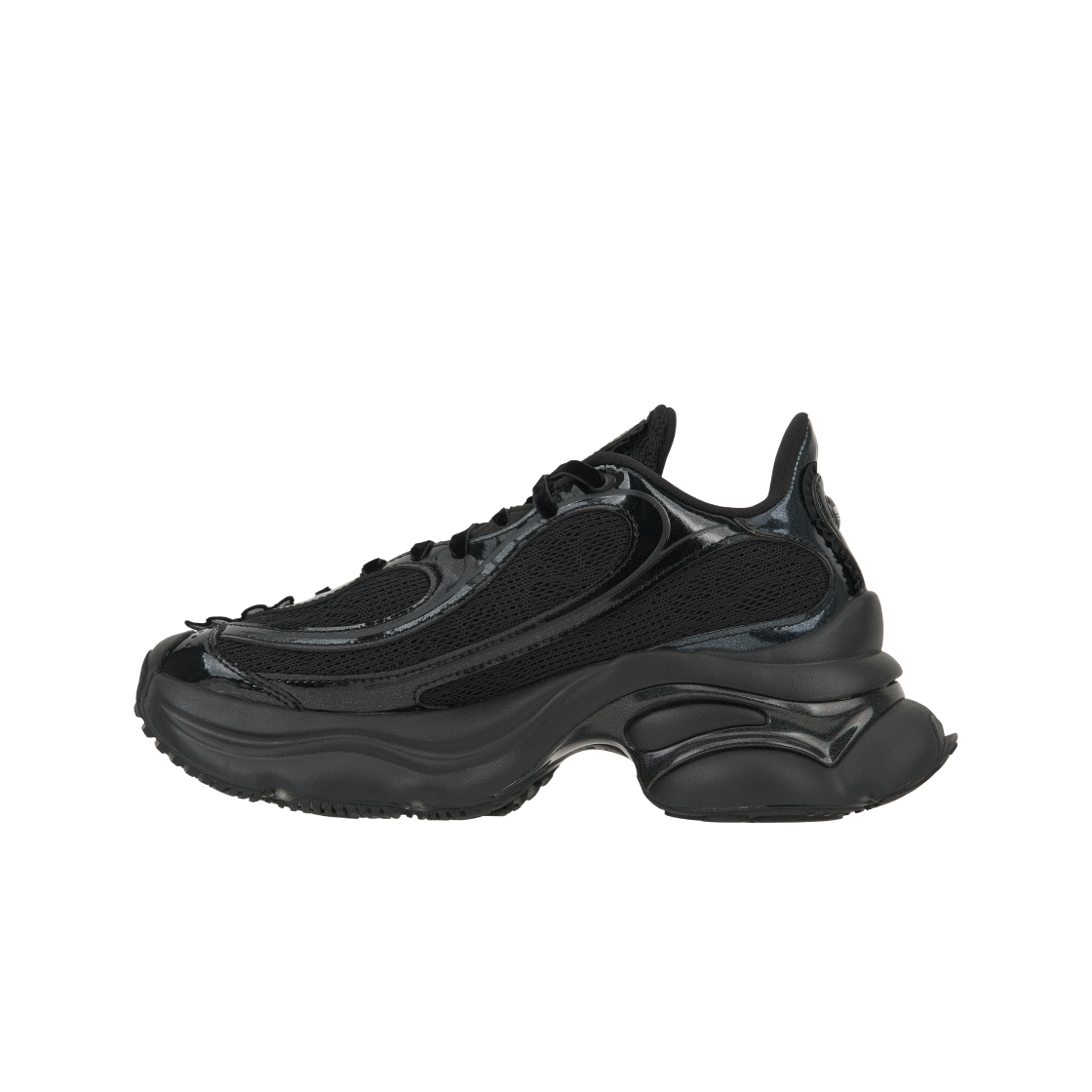 (W) 아디다스 오즈베누즈 코어 블랙 실버 메탈릭((W) Adidas Ozvenuz Core Black Silver Metallic) - 3