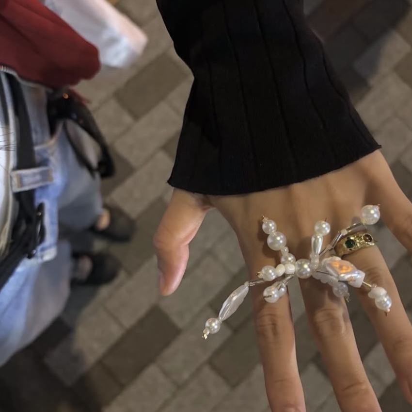 Jewelry.Kwak Spider Ring 001 착용 스타일