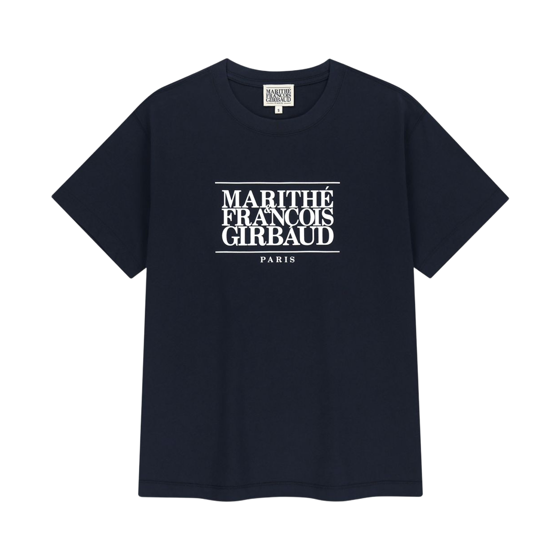 마리떼 프랑소와 저버 클래식 로고 티셔츠 네이비(Marithe Francois Girbaud Classic Logo T-Shirt Navy)