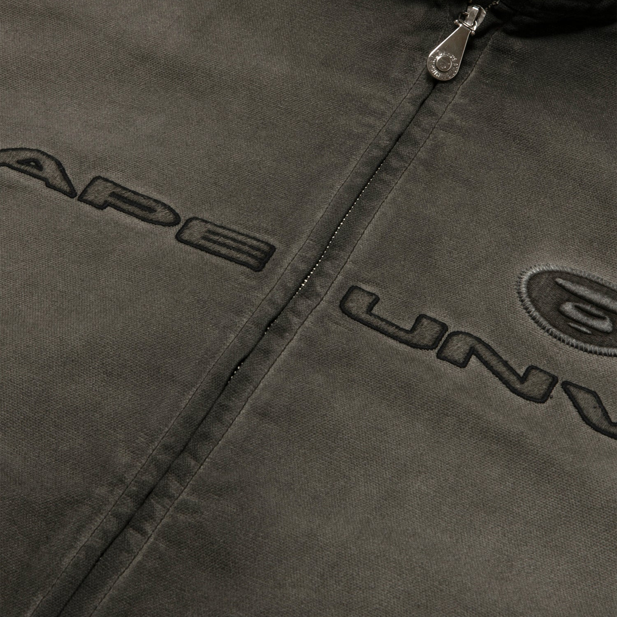 에이프 메인 라이트 웨이트 자켓 차콜 - 26SS(AAPE Main Light Weight Jacket Charcoal - 26SS) - 5