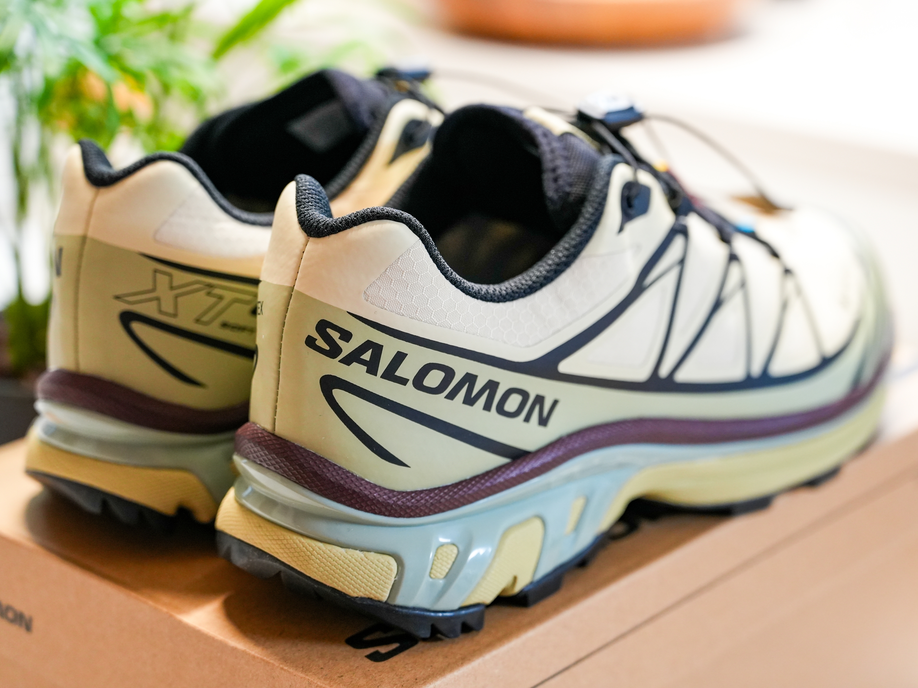 Salomon XT-6 GTX Asparagus Green Tea 착용 스타일 - 6